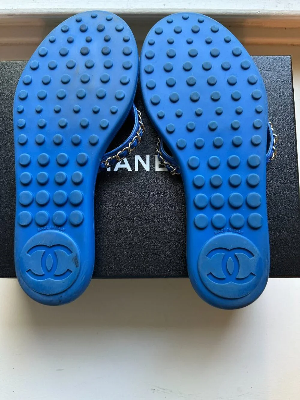 CHANEL authentic blue
